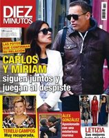 Las fotos que confirman la relación de Carlos Lozano y Miriam Saavedra en 'Diez Minutos'