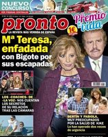 El enfado de María Teresa Campos con Bigote Arrocet en la revista Pronto