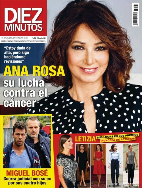Ana Rosa Quitana habla sobre su lucha contra el cáncer de mama en Diez Minutos