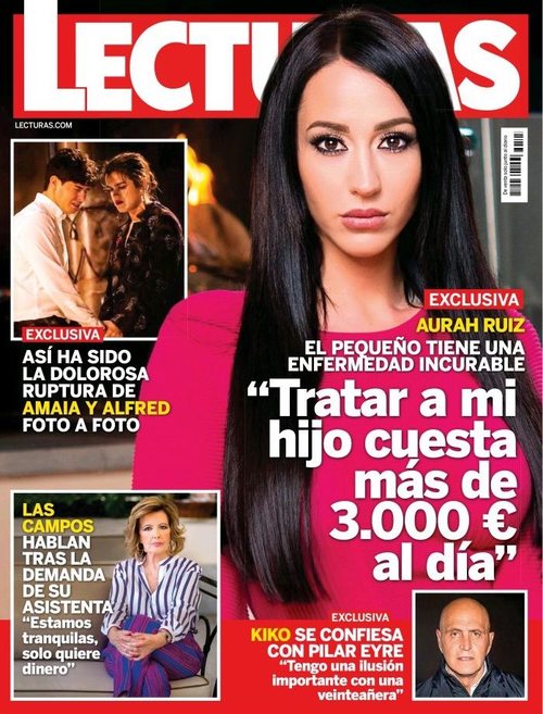 Aurah Ruiz habla en exclusiva para la revista Lecturas