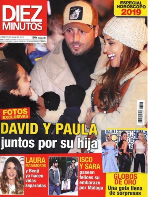 Diez Minutos: David Bustamante y Paula Echevarría, juntos por su hija