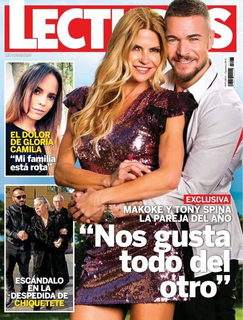 En exclusiva en Lecturas, Makoke y Tony Spina: la pareja del año