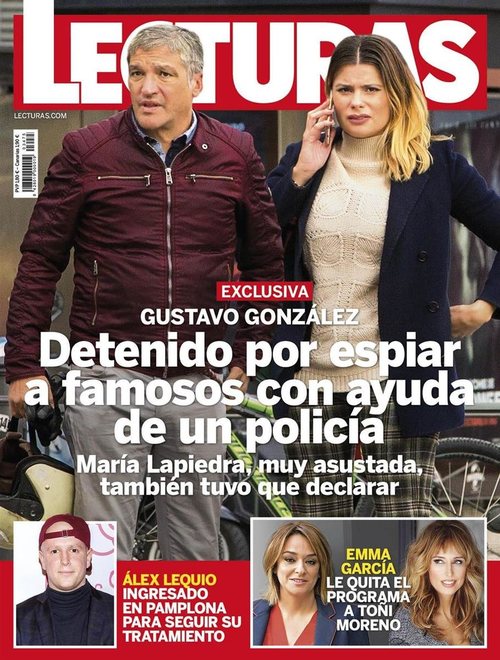 Gustavo González detenido por espiar famosos con ayuda de un policía en Lecturas