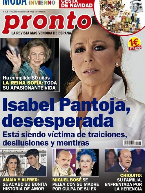 Isabel Pantoja de nuevo víctima de traiciones y mentiras en Pronto