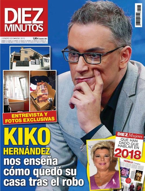 Kiko Hernández muestra su casa tras el robo en Diez Minutos