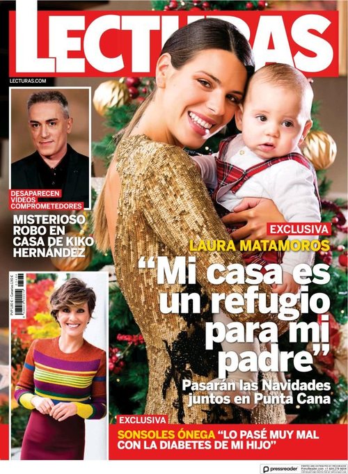 Laura Matamoros se confiensa sobre la situación con su padre en Lecturas