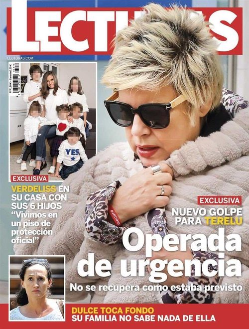 Lecturas: Terelu Campos, operada de urgencia