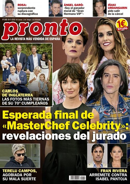 'MasterChef Celebrity' está a las puertas de su final en Pronto