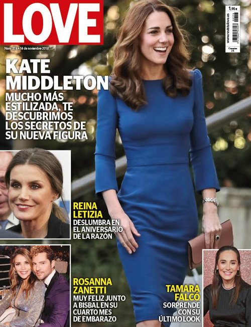 Los secretos de Kate Middleton para mantener la figura en revista LOVE