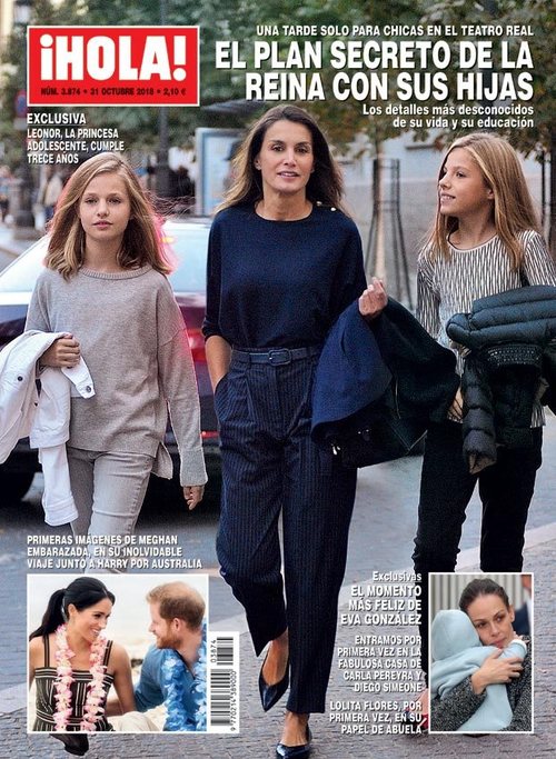 La tarde en la ópera de la Reina Letizia y sus hijas en exclusiva en ¡HOLA!