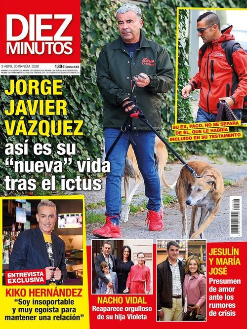 Diez Minutos revela cómo es la nueva vida de Jorge Javier tras el ictus