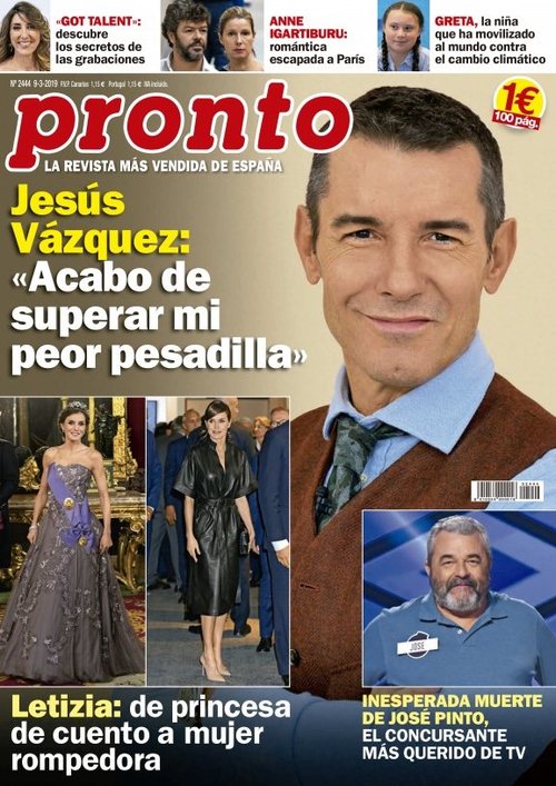 Jesús Vázquez en Pronto: