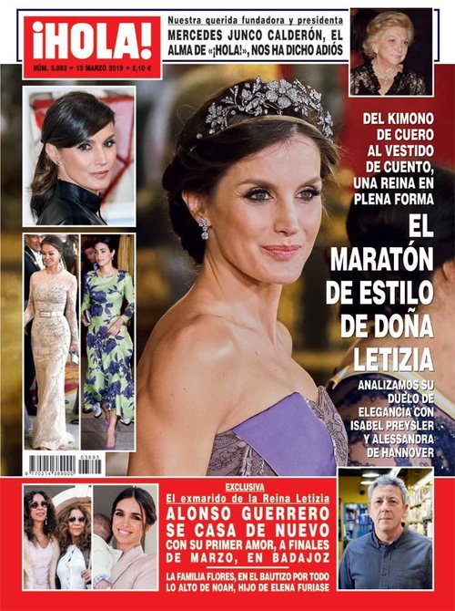 El maratón de estilo de la Reina Letizia en la portada de la revista ¡HOLA!