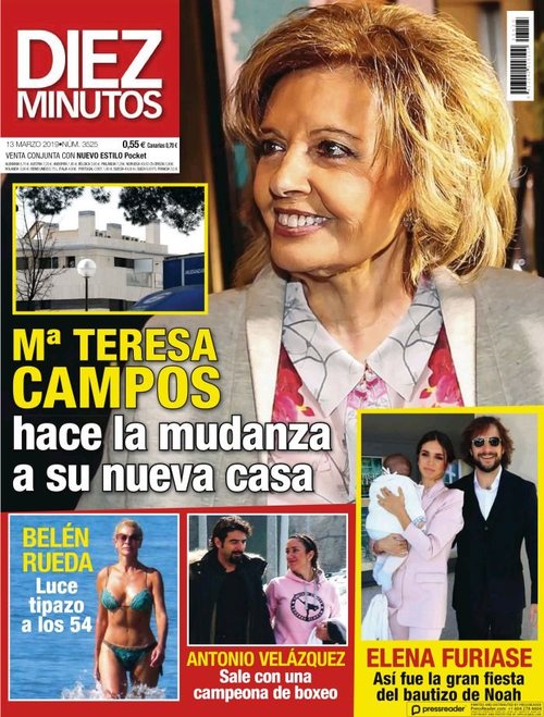 María Teresa Campos y la mudanza a su nueva casa en Diez Minutos