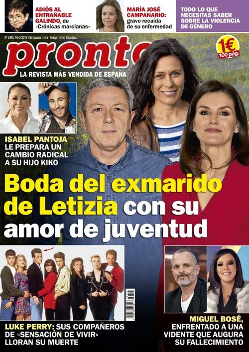 Pronto recoge la boda del ex de la Reina Letizia