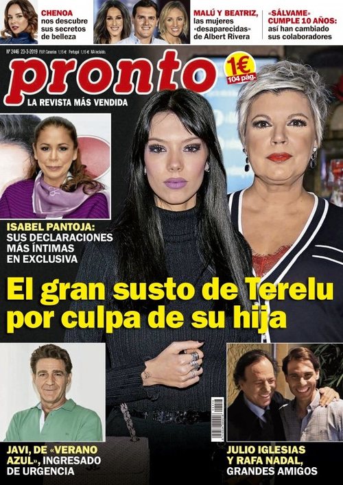 Pronto recoge el gran susto que tuvo Terelu por culpa de su hija