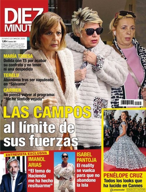Diez Minutos recoge a las Campos al límite sus fuerzas