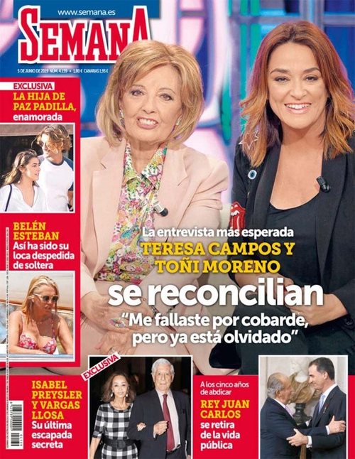 La entrevista de Teresa Campos y Toñi Moreno en Semana