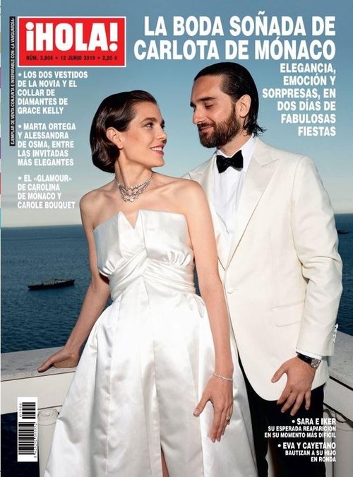¡Hola! cuenta cómo fue la boda de Carlota Casiraghi y Dimitri Rassam
