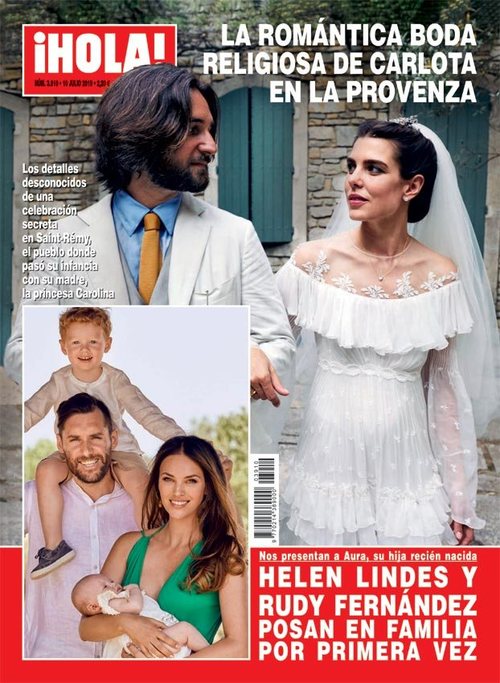 ¡Hola! muestra los detalles de la boda de Carlota Casiraghi y Dimitri Rassam