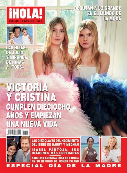¡Hola! recoge el 18 cumpleaños de las hijas de Julio Iglesias, Victoria y Cristina