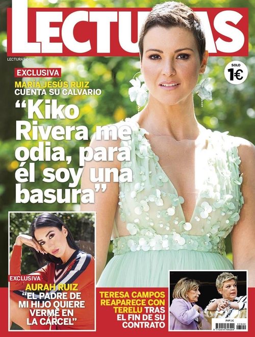 María Jesús Ruiz en Lecturas: 