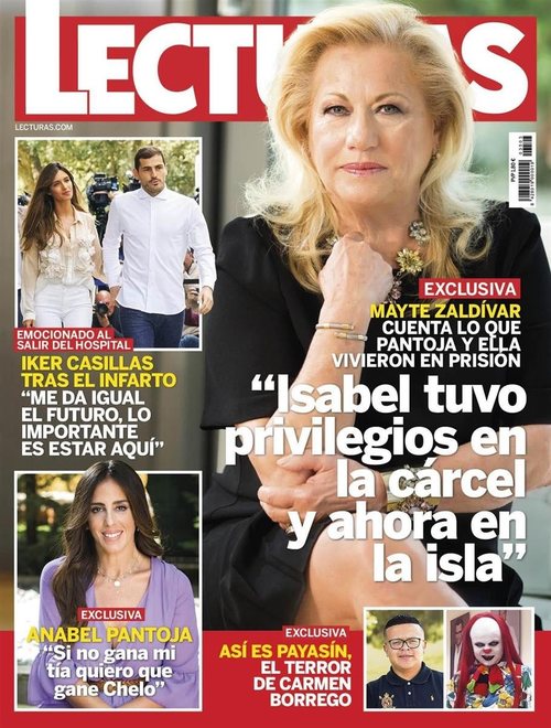 Mayte Zaldívar en Lecturas: