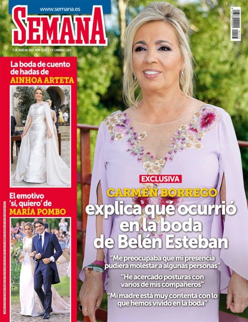 Semana entrevista en exclusiva a Carmen Borrego