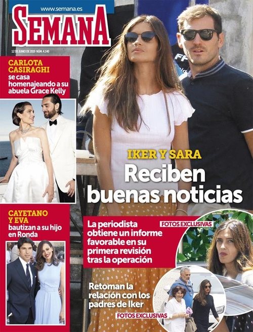 Semana cuenta que Sara Carbonero recibe buenas noticias tras su operación