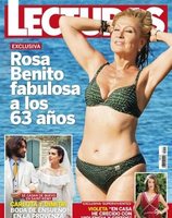 Lecturas nos muestra a Rosa Benito disfrutando de la playa