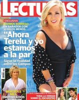 Lecturas muestra el primer posado de Carmen Borrego en bañador para una revista