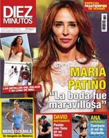 Diez Minutos recoge las primeras declaraciones de María Patiño tras su boda