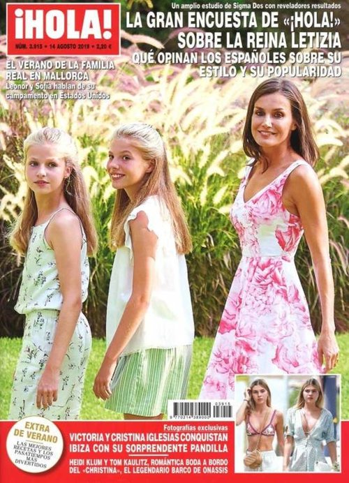 Hola habla de lo que opinan los españoles de la Reina Letizia