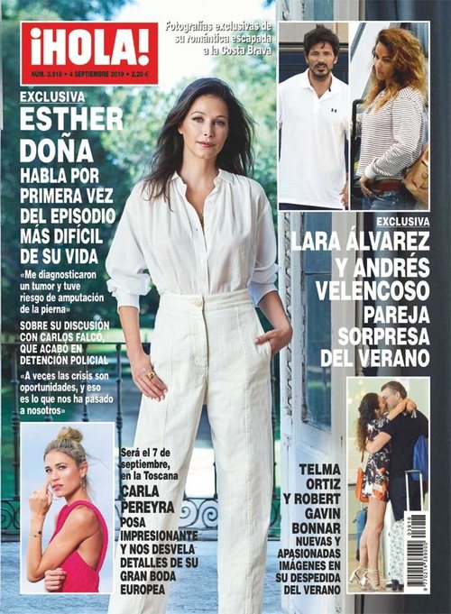 HOLA! habla en su portada del episodio más difícil de la vida de Esther Doña