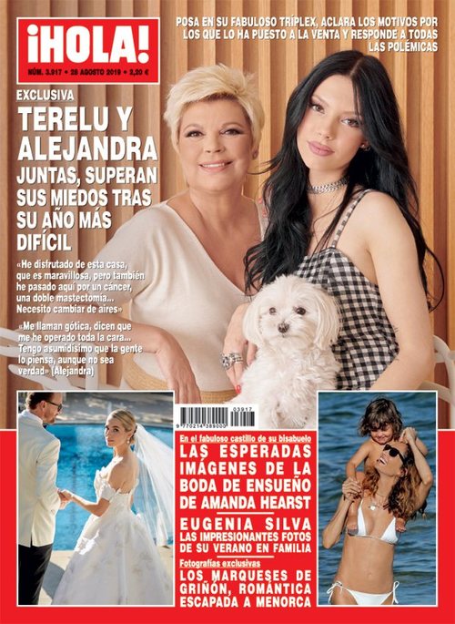 Hola realiza una entrevista a Terelu y su hija, Alejandra Rubio en su año más difícil