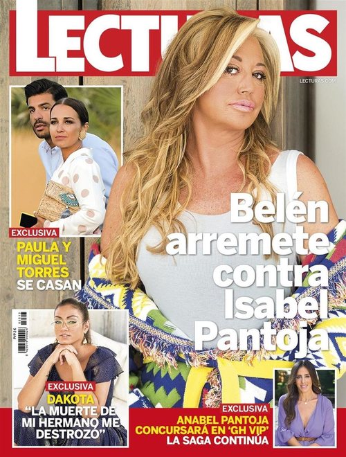 Lecturas cuenta como Belén Esteban arremete contra Isabel Pantoja