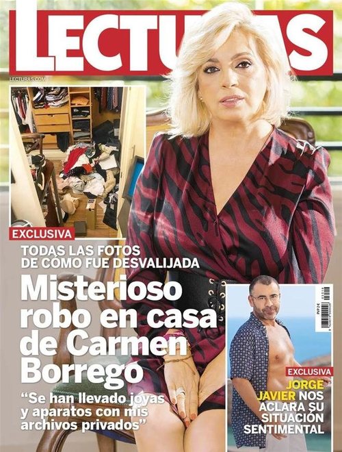 Lecturas habla del misterioso robo en la casa de Carmen Borrego