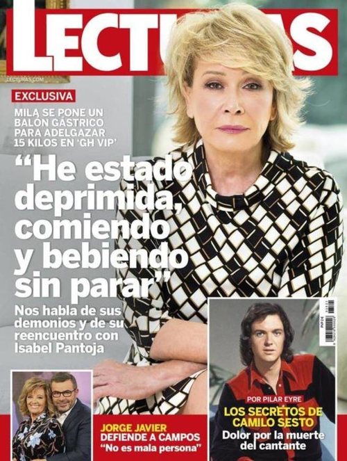 Mila Ximénez habla de su depresión en el último número de la revista Lecturas