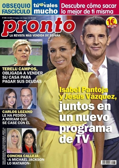 Pronto habla del nuevo programa de Isabel Pantoja y Jesús Vázquez