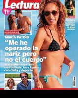 María Patiño luce cuerpo en bikini en Lecturas