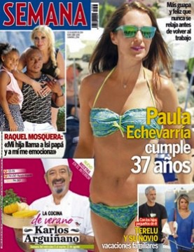 El 37 cumpleaños de Paula Echevarría en Semana