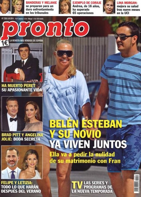 Belén Esteban y su novio ya viven juntos en 'Pronto'