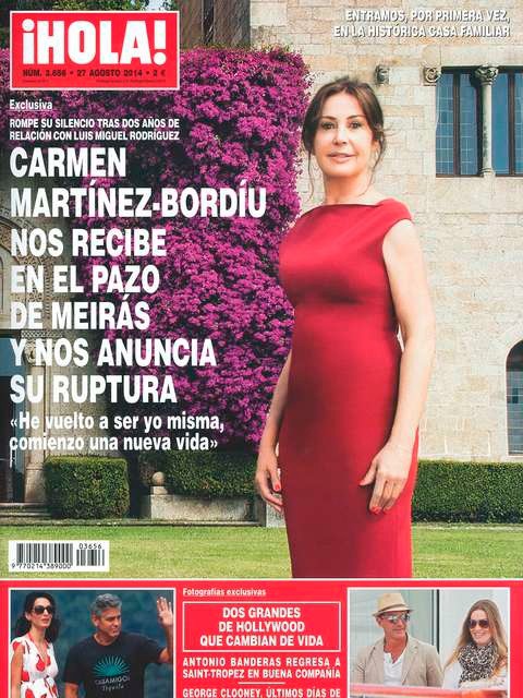Carmen Martínez-Bordiú confirma su ruptura con Luis Miguel Rodríguez en ¡Hola!