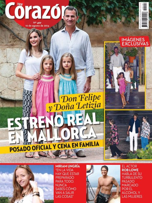 Don Felipe y Doña Letizia, estreno real en Mallorca en Hoy Corazón