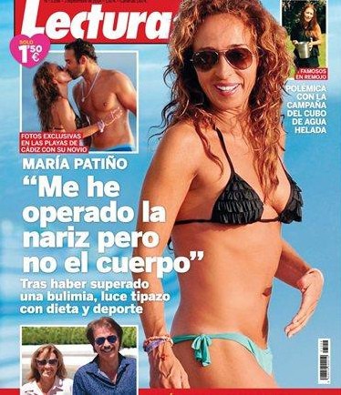 María Patiño luce cuerpo en bikini en Lecturas