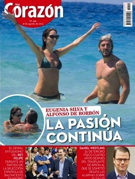 La pasión continúa entre Eugenia Silva y Alfonso de Borbón en 'Hoy Corazón'