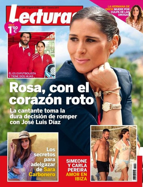 Rosa López, con el corazón roto tras su ruptura con José Luis Díaz en Lecturas