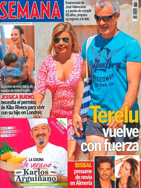 Terelu vuelve con fuerza en Semana