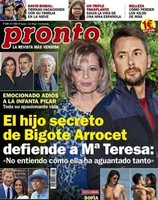 El hijo secreto de Bigote Arrocet defiende a María Teresa Campos, en Pronto