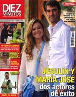 Jesulín y María José, dos actores de éxito en Diez Minutos